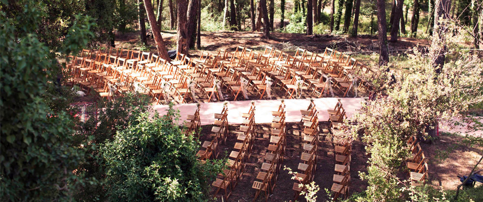 Cérémonie dans les Bois