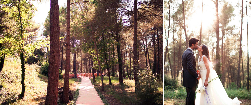 Cérémonie dans les Bois