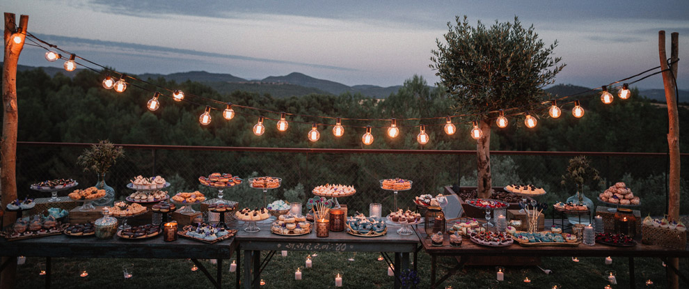 Banquet en extérieur