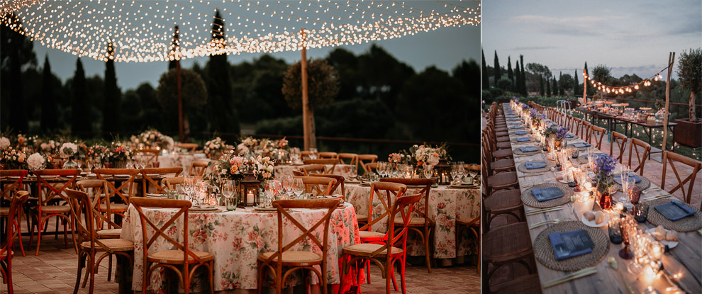 Banquet en extérieur
