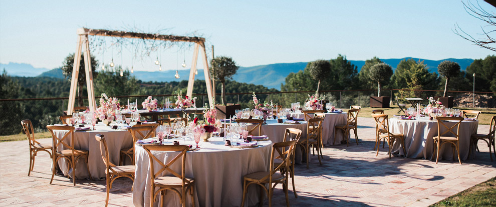 Banquet en extérieur