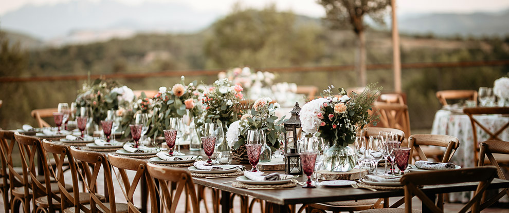 Banquet en extérieur