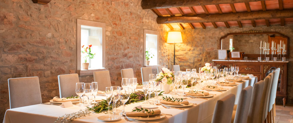 Banquet en intérieur