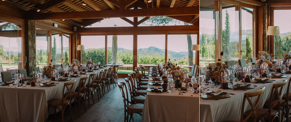 Banquet en intérieur
