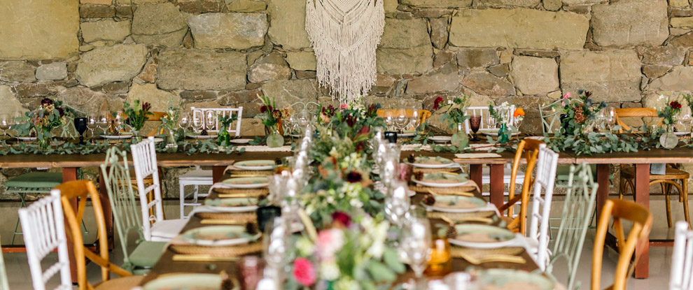 Banquet en intérieur